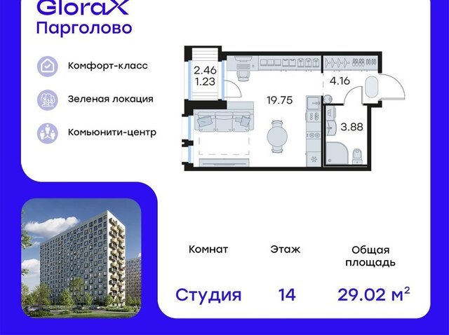 метро Проспект Просвещения жилой комплекс Глоракс Парголово фото