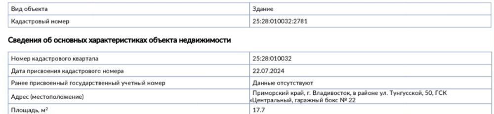 гараж г Владивосток р-н Ленинский ул Тунгусская 50 фото 3