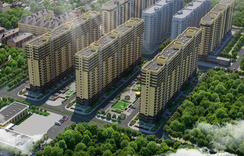 квартира г Краснодар ул им. Евгении Жигуленко 13к/2 фото 1