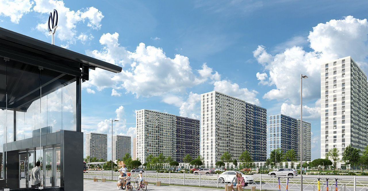 квартира г Санкт-Петербург метро Автово ул Маршала Казакова 21 лит. А, корп. 2 фото 16