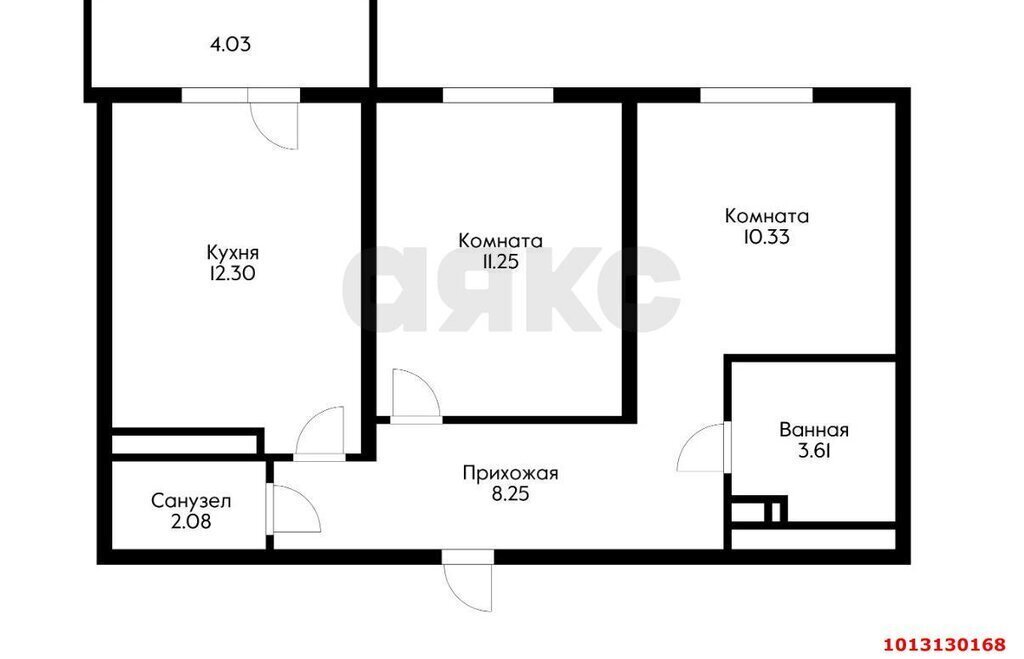 квартира г Краснодар ул им. Александра Гикало 11/3 фото 1