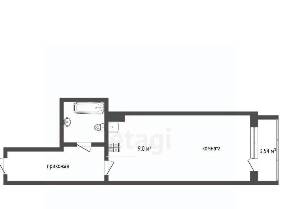 квартира г Сургут ул Мелик-Карамова 40 28-й фото 2