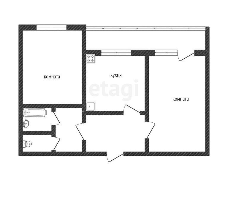 квартира г Белгород ул Садовая 120б фото 1