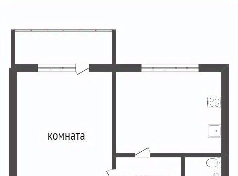 комната г Белгород Западный ул Щорса 28 фото 2