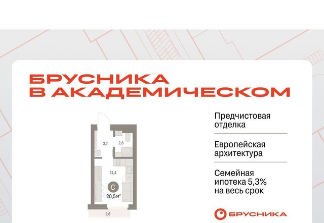 ЖК Брусника в Академическом 19-й кв-л фото