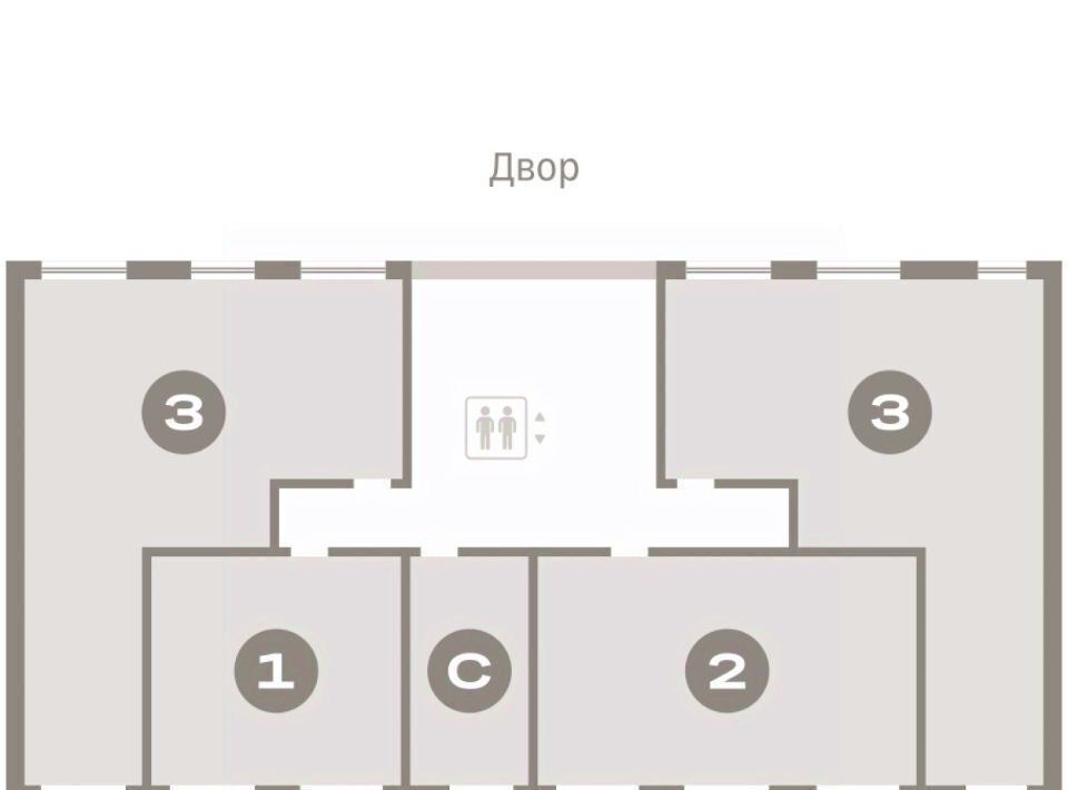 квартира г Екатеринбург Чкаловская Академический ЖК Брусника в Академическом 19-й кв-л фото 2