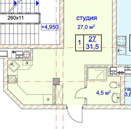 квартира г Нальчик ул 2 Таманской Дивизии 61 фото 1