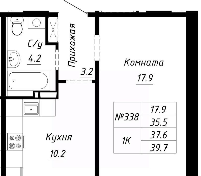 квартира г Барнаул р-н Индустриальный ул Анатолия Мельникова 1 ЖК "Спектр" фото 1