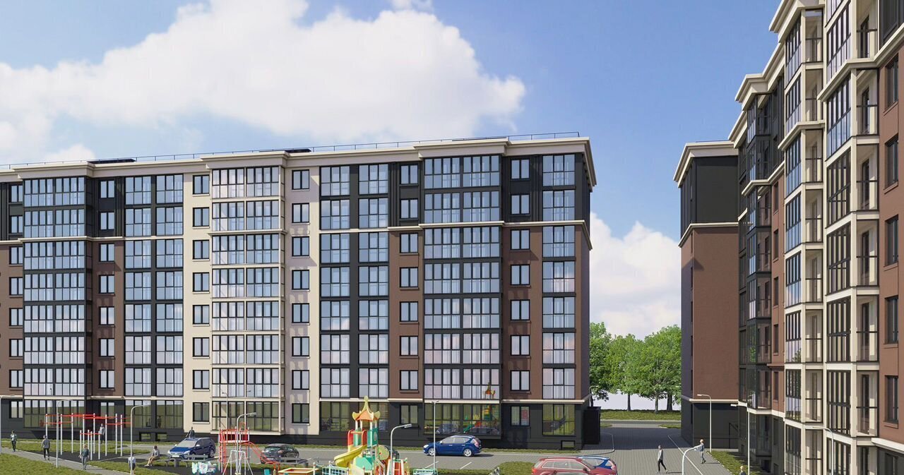 квартира г Калининград р-н Московский ЖК Гринвуд ул. Толстикова, д. 36, корп. 2 фото 5