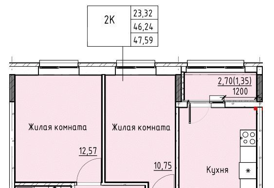 квартира г Батайск пер Талалихина фото 1