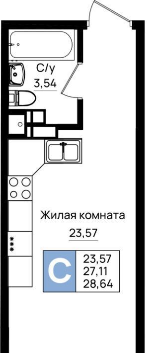 квартира г Новороссийск р-н Южный микрорайон 5-я Бригада фото 1