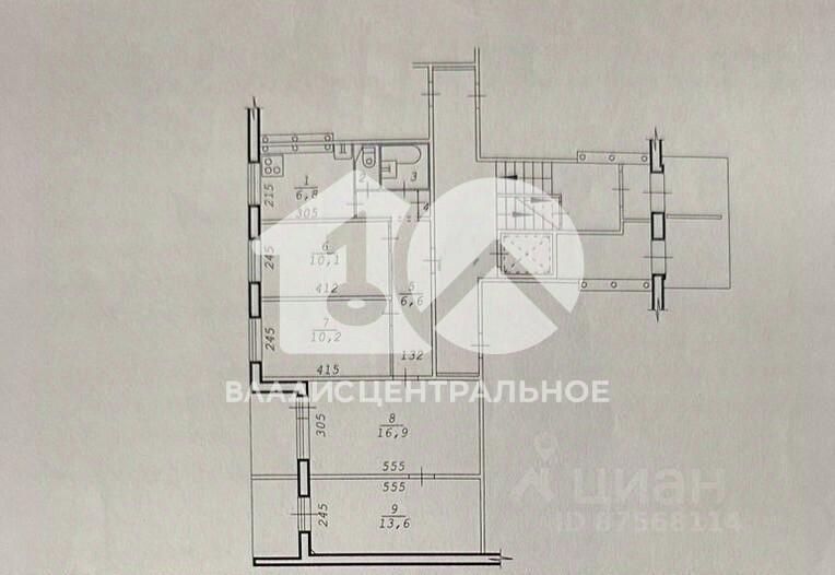 квартира г Новосибирск р-н Заельцовский Кропоткинский ул Кропоткина 269/1 жилмассив фото 2