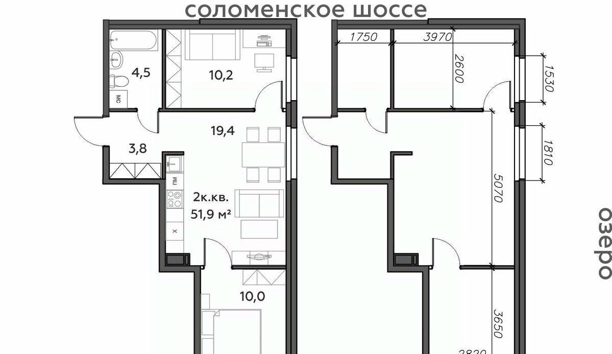 квартира г Петрозаводск р-н мкр Талоярви Вороний Наволок тер., Район Северная промзона фото 1