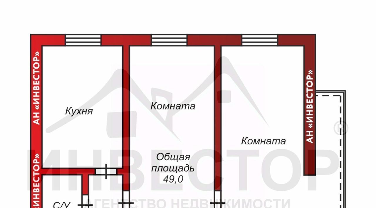квартира г Челябинск р-н Калининский ул Молодогвардейцев 39а фото 1