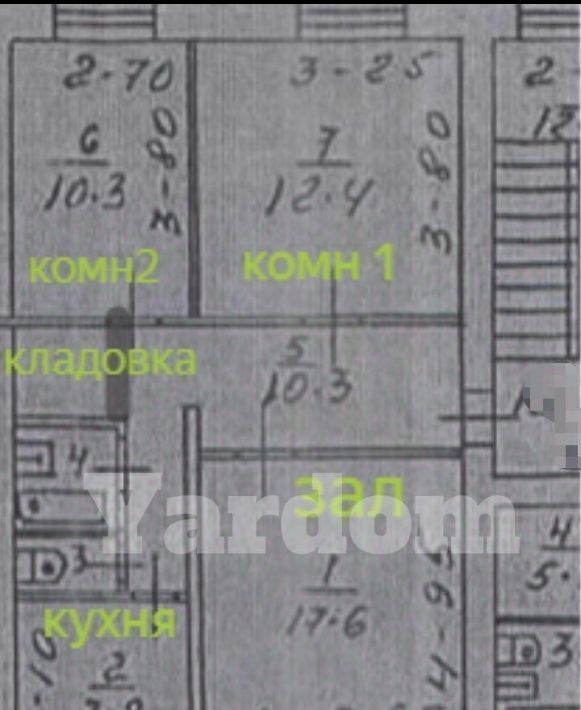 квартира г Красноярск р-н Железнодорожный ул Калинина 70б фото 16