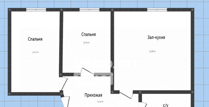 квартира г Махачкала р-н Кировский ш Федеральное 15ак/1 фото 2