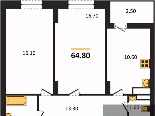 квартира г Воронеж р-н Центральный ул Урицкого 137 фото 1