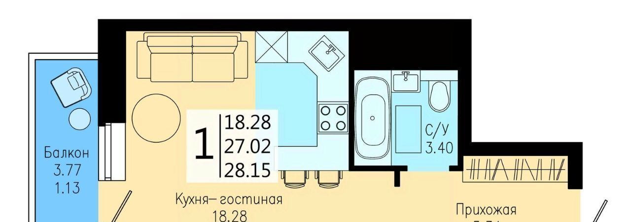 квартира г Красноярск р-н Советский ул Дудинская фото 1