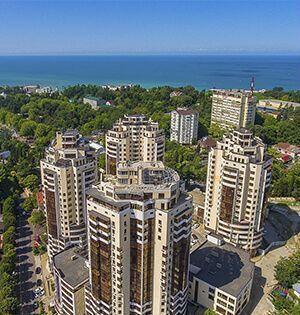 квартира г Сочи р-н Центральный ул Виноградная 2/3 с Русская Мамайка р-н Центральный внутригородской фото 1