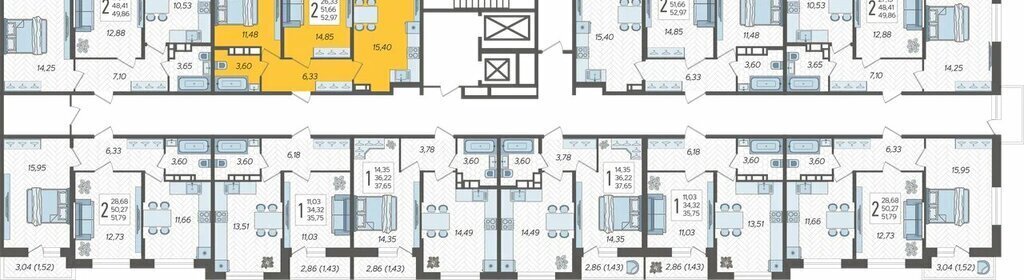 квартира г Краснодар ЖК «Смородина» фото 2