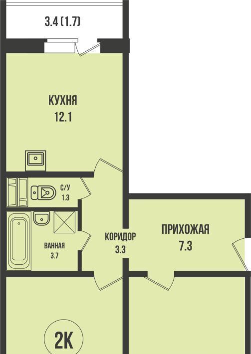 квартира г Новосибирск Заельцовская Династия жилой комплекс фото 1