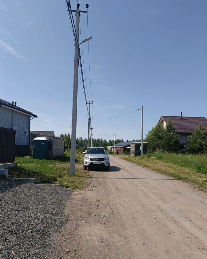 земля г Сосновый Бор ДНТ Сосновка ул Солнечная Сосново, Трасса Сортавала, 50 км, Приозерский р-н, Сосновское сельское поселение фото 5