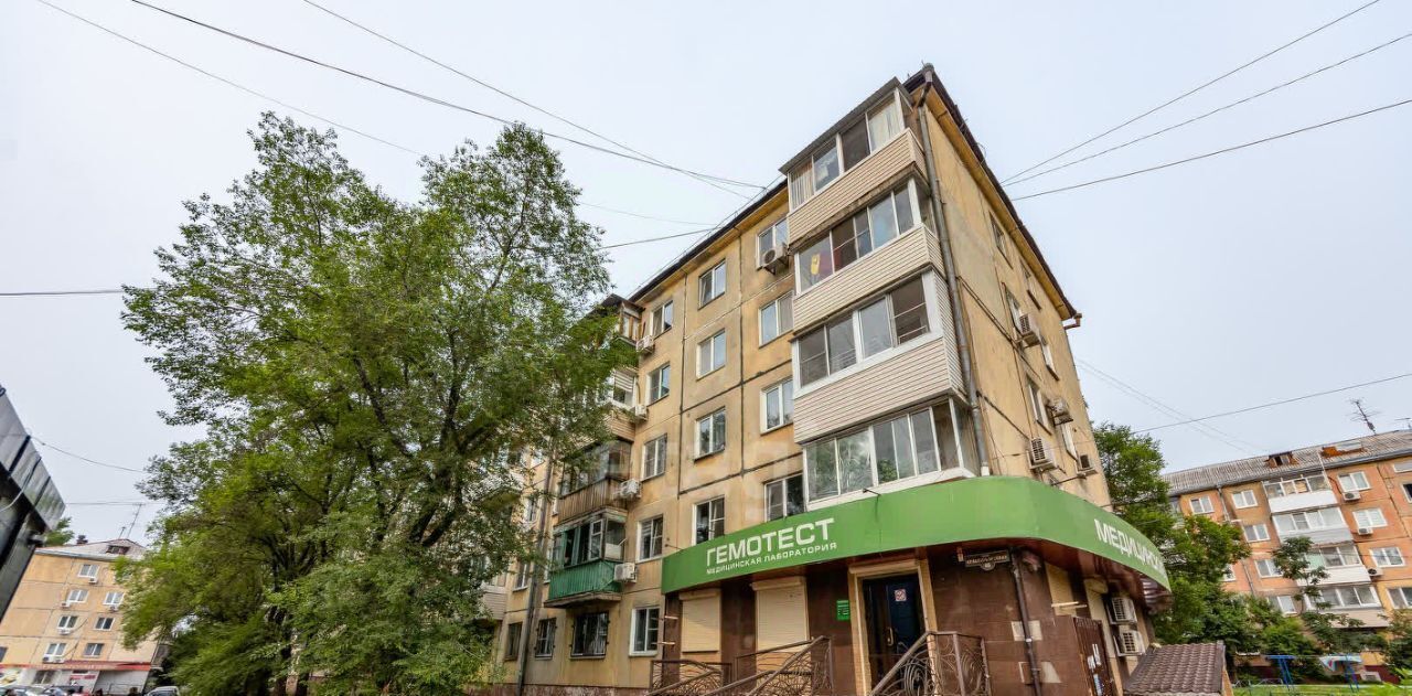 квартира г Хабаровск р-н Индустриальный ул Краснореченская 46 фото 24