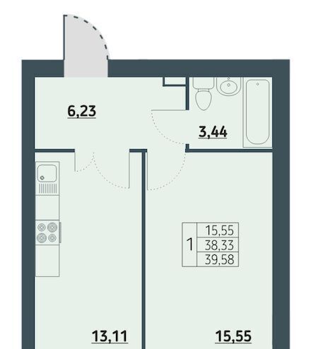 квартира г Красноярск р-н Советский ул Светлова 12 фото 1