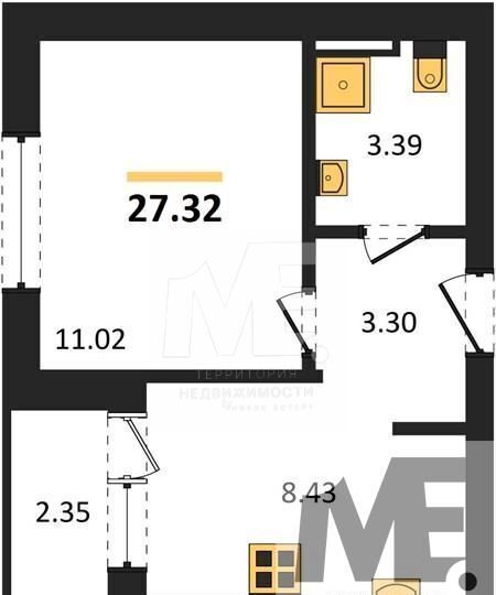 квартира г Калининград р-н Московский ул Коммунистическая 28б фото 6