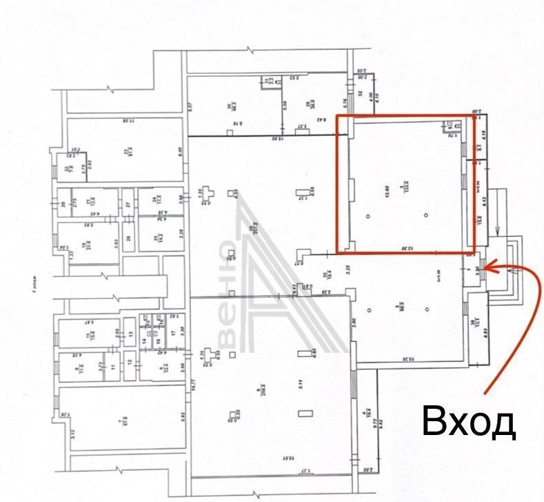 торговое помещение г Воронеж р-н Железнодорожный пр-кт Ленинский 150б фото 5