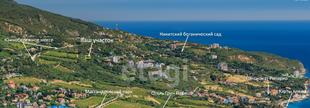 земля г Ялта пгт Восход ул Наташинская фото 1