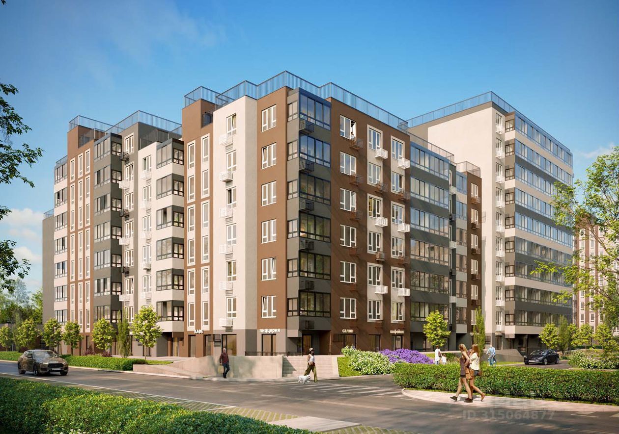 квартира г Ростов-на-Дону р-н Советский ул Ткачева 2 корп. 8-14 фото 8