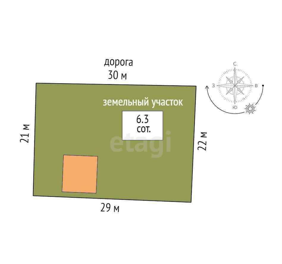 дом г Тюмень р-н Центральный снт Пчелка Солнечная ул., 67 фото 40