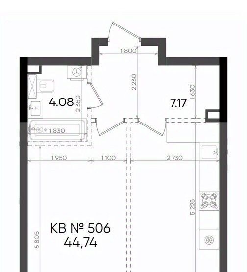 квартира г Казань метро Горки ул Аделя Кутуя 181ж фото 1