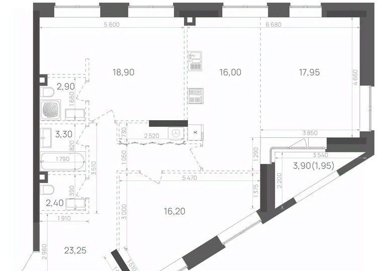 квартира г Казань Козья слобода ул Краснококшайская 60 фото 1