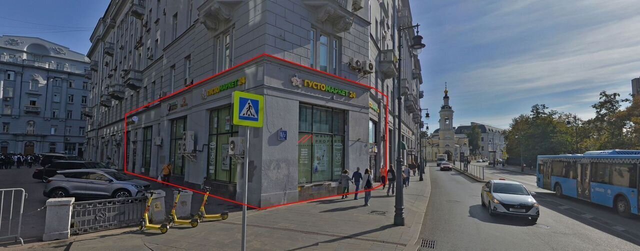 торговое помещение г Москва метро Китай-город Бауманка ул Солянка 1/2с 2 фото 1