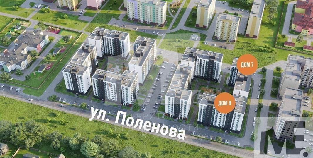 квартира г Калининград р-н Московский ул Поленова 8 ЖК «Этюд» фото 2
