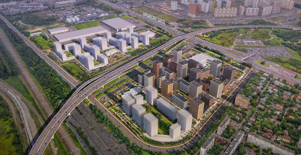 квартира г Москва метро Щербинка ш Варшавское 4 ЖК Никольские Луга муниципальный округ Южное Бутово фото 2