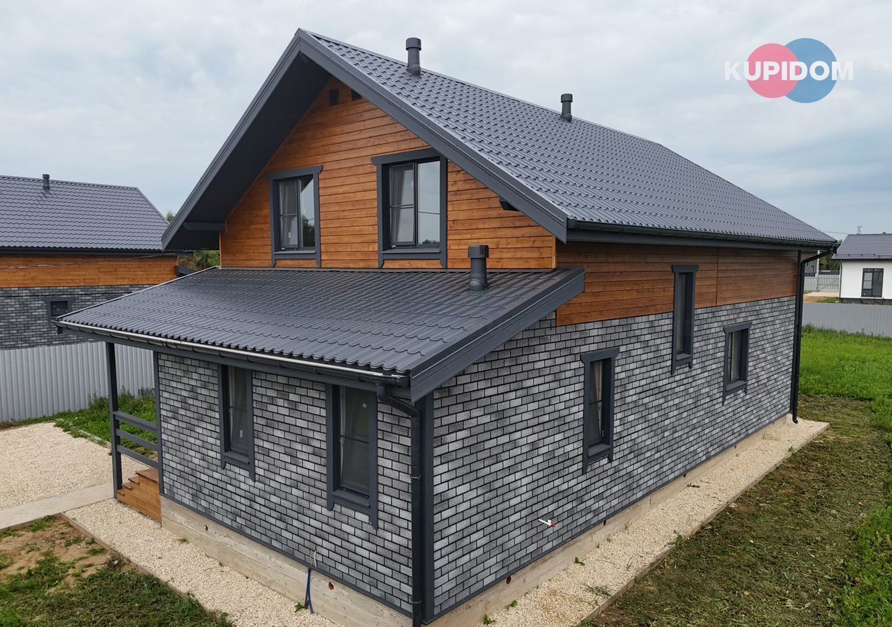 дом р-н Боровский г Ермолино Киевское шоссе, 4 км, сельское поселение Совхоз Боровский, коттеджный пос. Волконское, Никольская ул., 10 фото 4