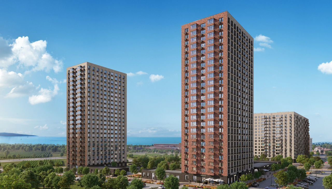 квартира г Новороссийск р-н Южный 17 мкр. ул. Мурата Ахеджака, стр. 1В фото 1