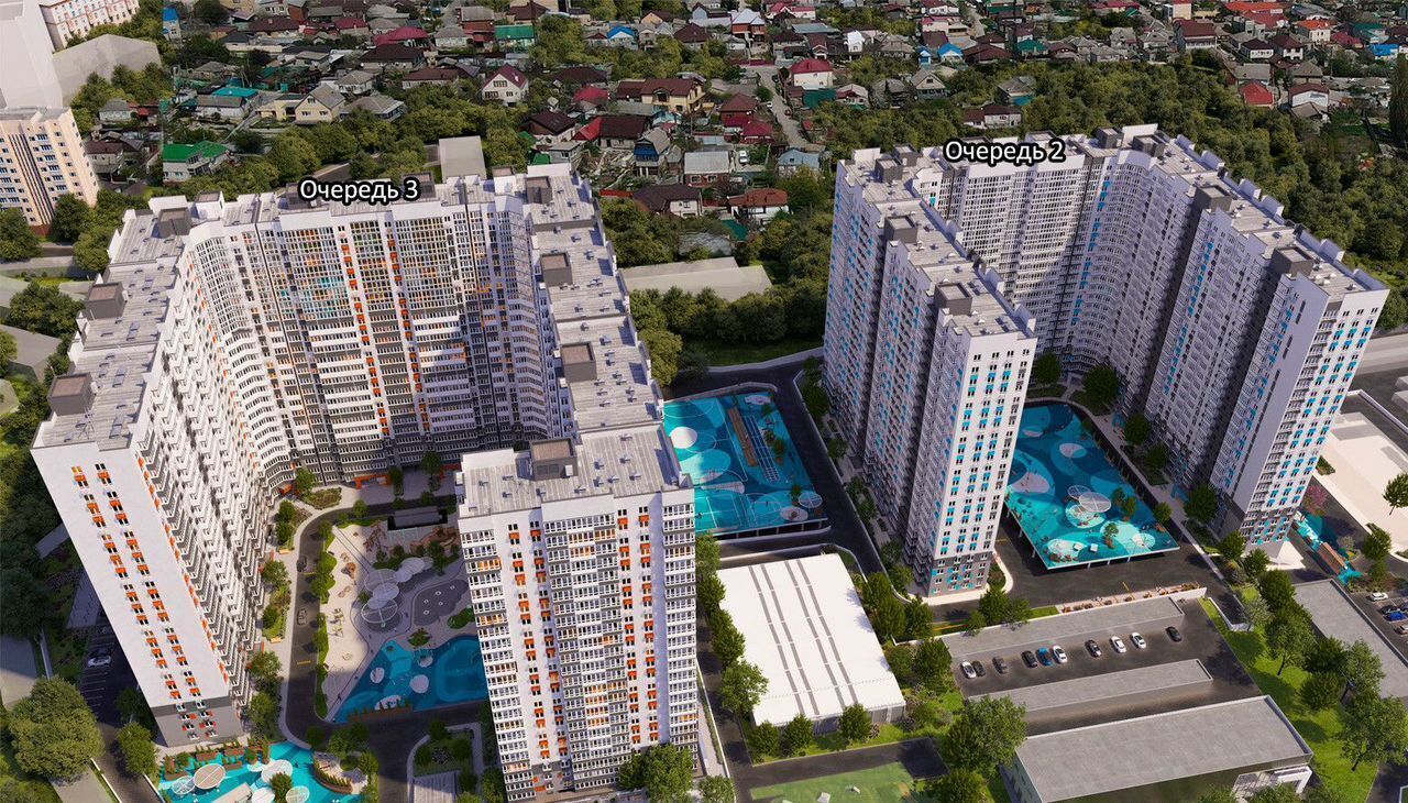 квартира г Новороссийск р-н Центральный ул Куникова 1 ЖК «Облака» блок-секции 1-5 фото 5