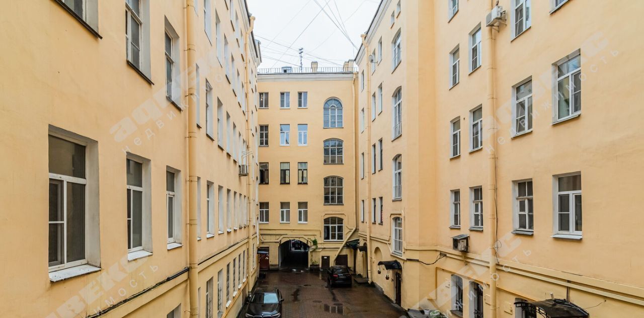 квартира г Санкт-Петербург метро Площадь Восстания Пески пр-кт Невский 132 округ Смольнинское фото 3