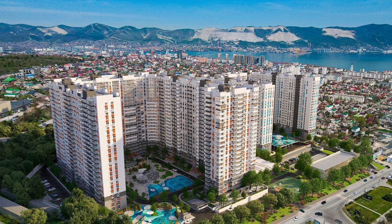 квартира г Новороссийск р-н Центральный ул Куникова 1 блок-секции 1-5 фото 9