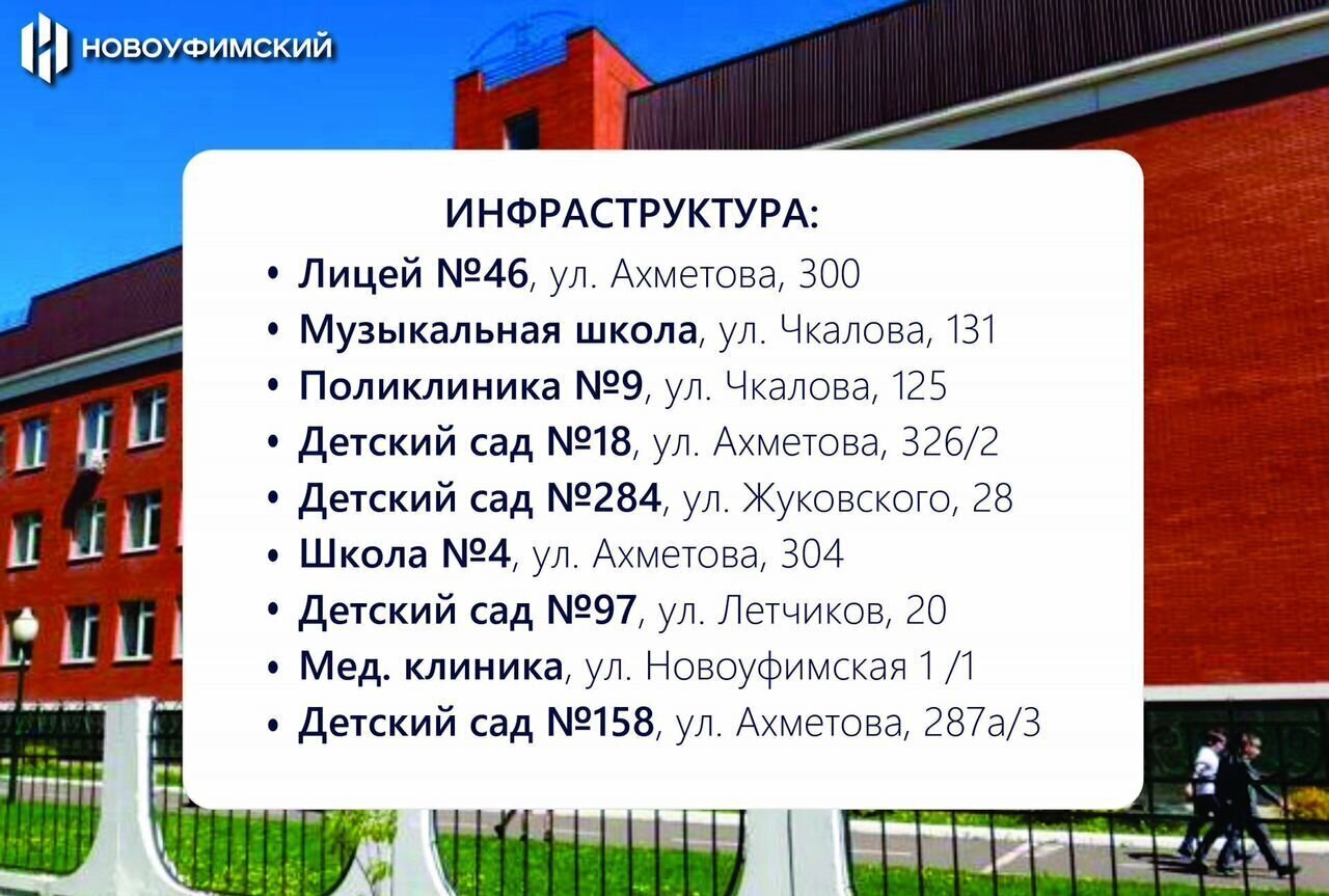 квартира г Уфа ул. Новоуфимская, д. 13 фото 16