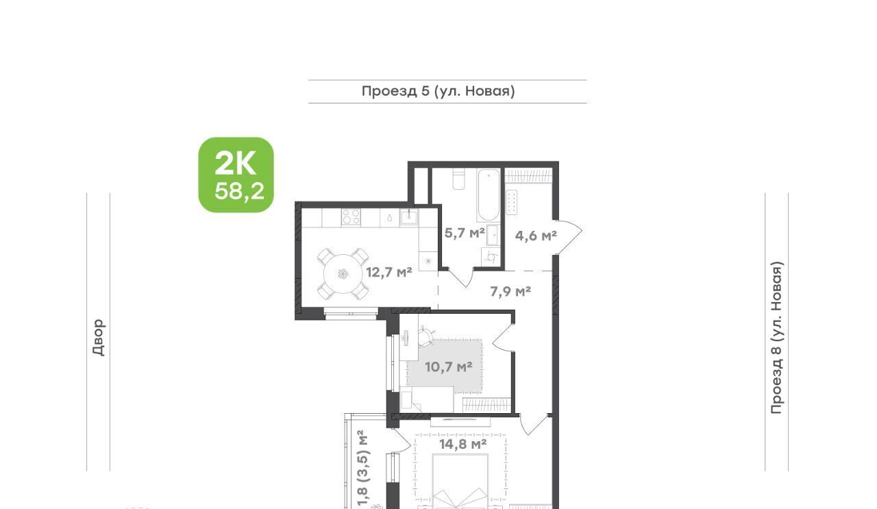 квартира г Екатеринбург Чкаловская 20-й кв-л, Академический мкр фото 1