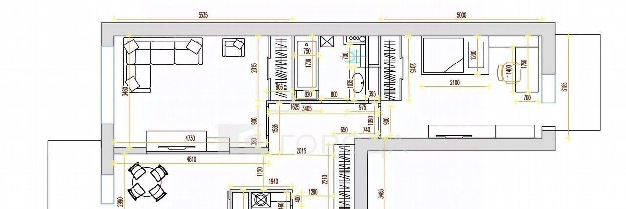 квартира г Одинцово ул Сколковская 7а ЖК «Сколковский» Сколково фото 29