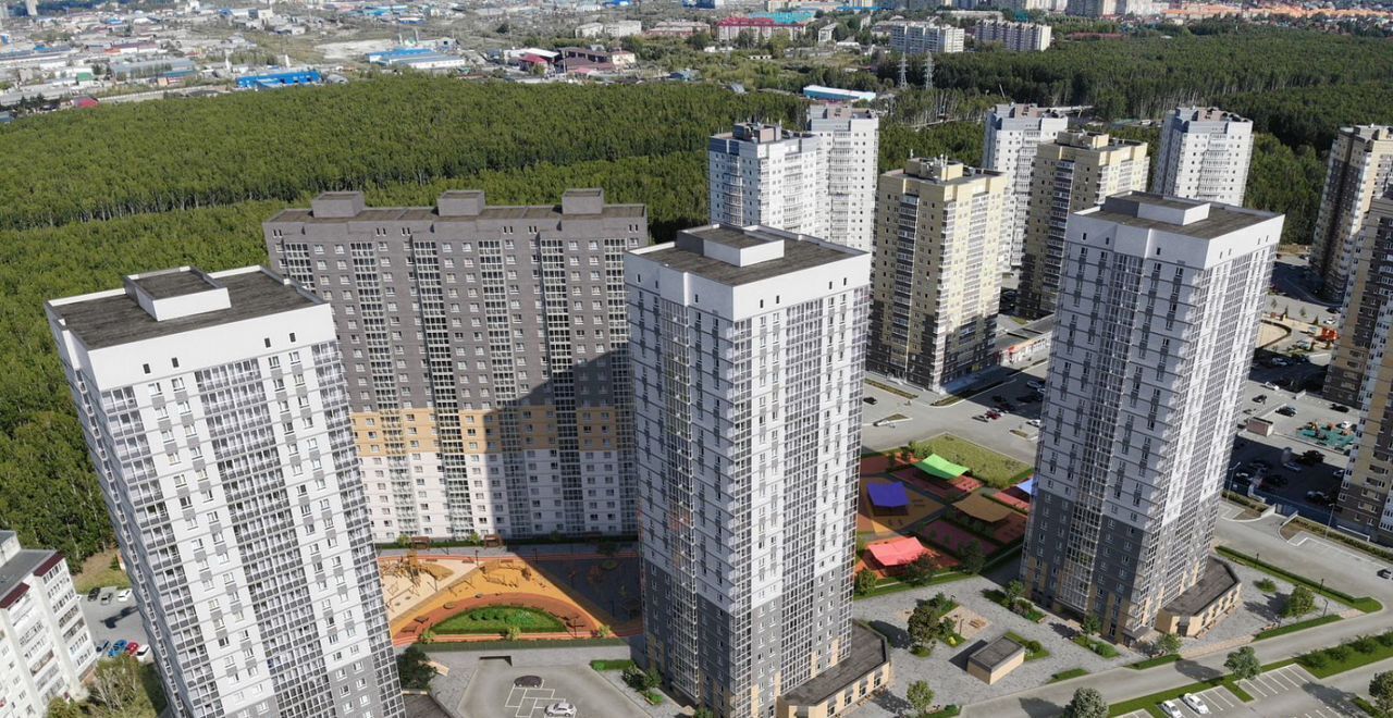 квартира г Тюмень р-н Центральный ул Мельникайте 2 ЖК «Горизонт» Центральный административный округ фото 6