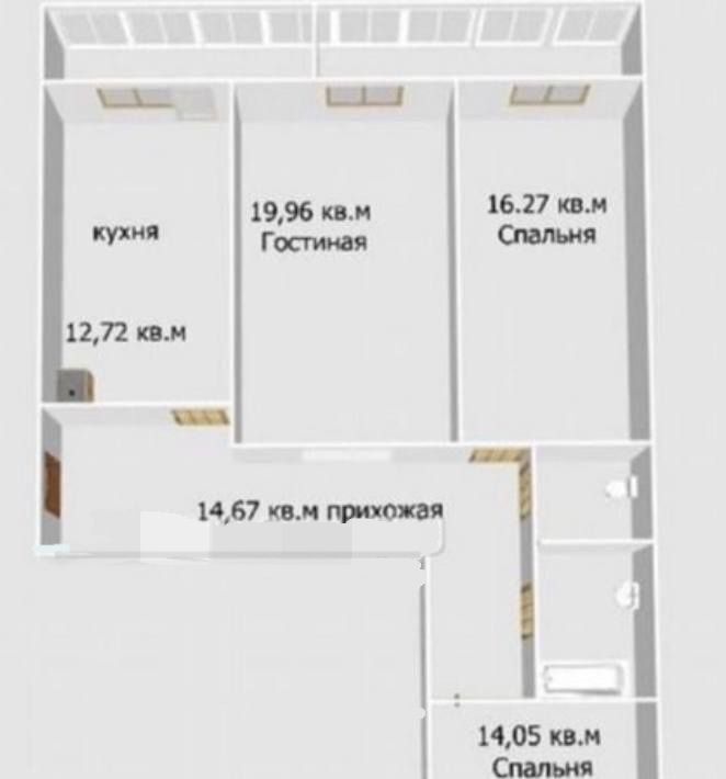 квартира г Красноярск р-н Октябрьский ул Академгородок 74 фото 46