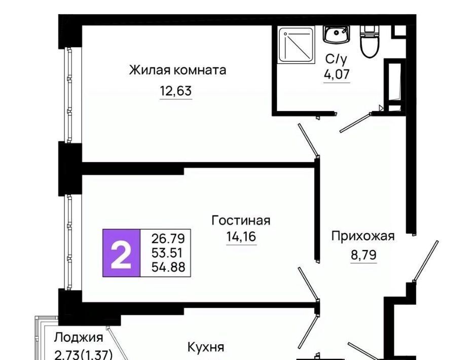 квартира г Ростов-на-Дону р-н Октябрьский пер Нефтекачка ЖК «Октябрь Парк» фото 1