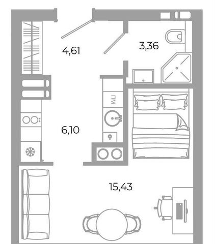 р-н Ленинский ул Латышева кв-л 1. 2 фото